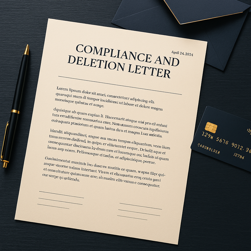 3-STEP CREDIT REPAIR BLUEPRINT TEMPLATES (Fillable PDF's)