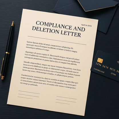 3-STEP CREDIT REPAIR BLUEPRINT TEMPLATES (Fillable PDF's)